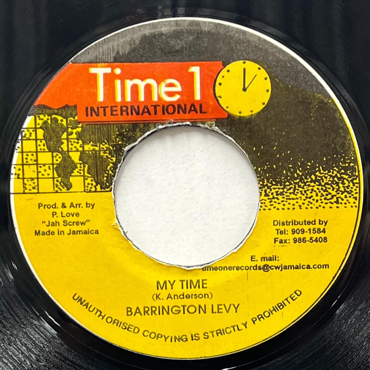 BARRINGTON LEVY / My Time (Time 1 International, 7inch)