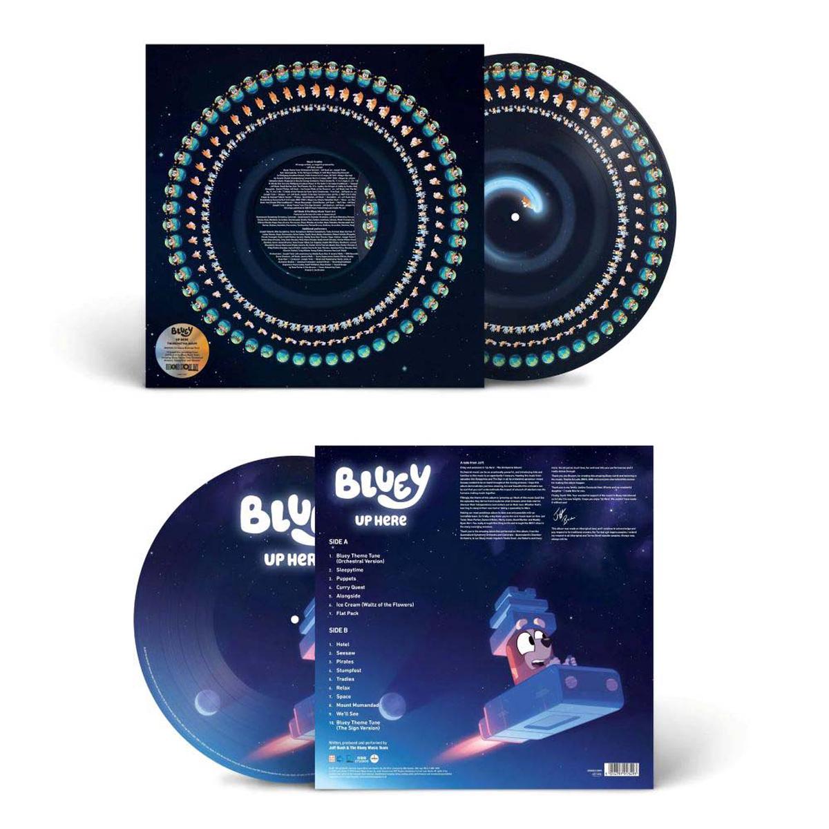 Bluey Up Here Vinyl LP Zoetrope Picture Disc RSD 2026 - Default Title