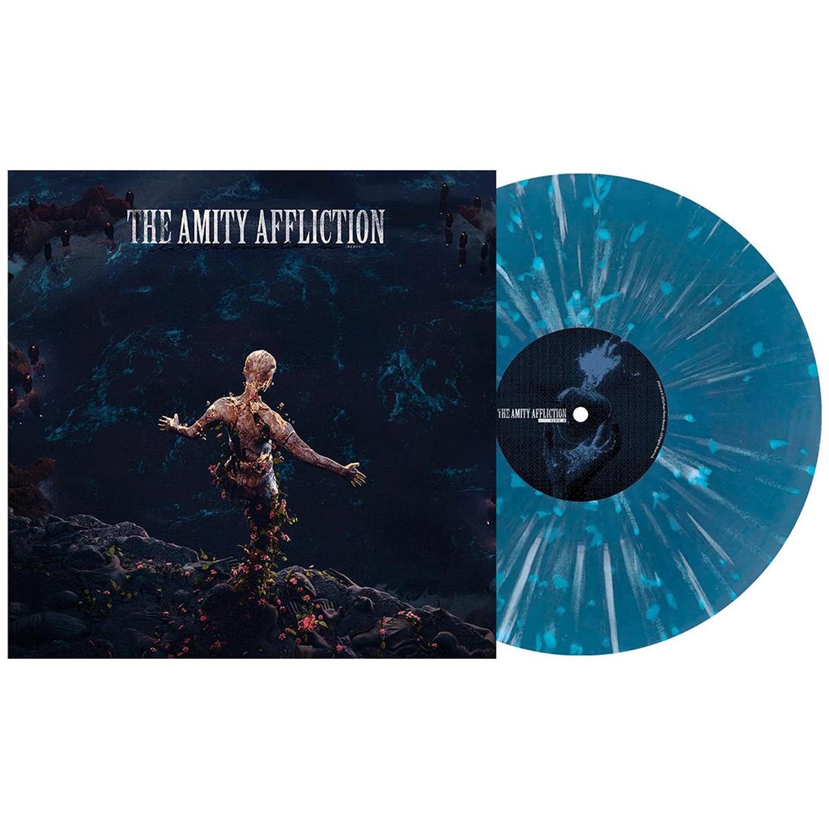 THE AMITY AFFLICTION - Let The Ocean Take Me (Redux) - LP - Sea Blue with White Splatter Vinyl