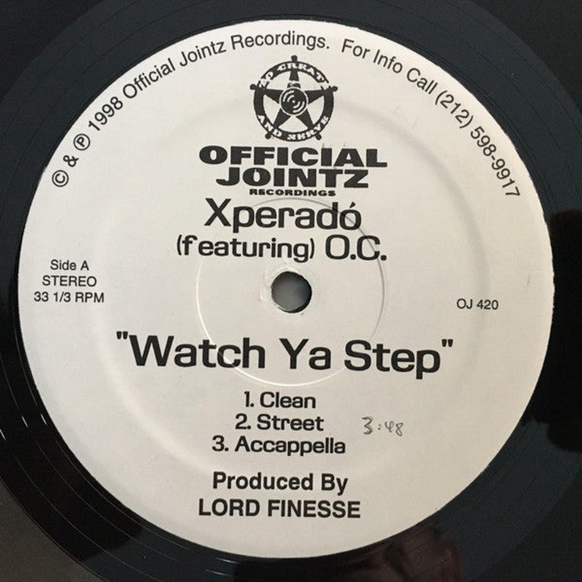 Xperad  Watch Ya Step / Animosity Vinyl LP Record *USED 1998 RELEASE*