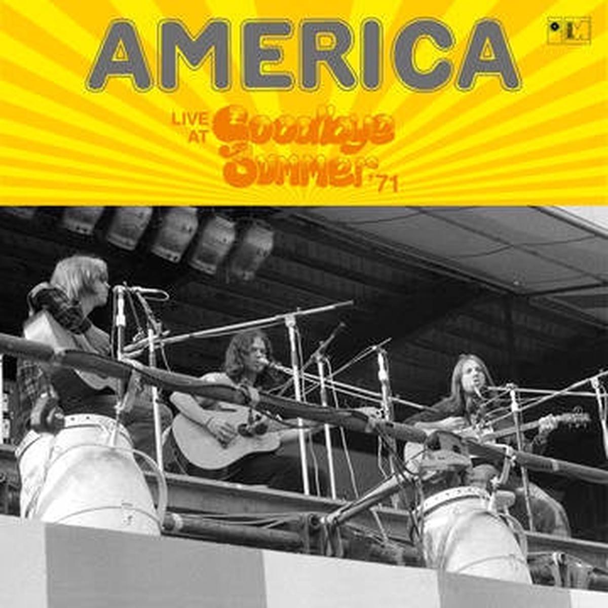 AMERICA-LIVE AT GOODBYE SUMMER  71 LP+CD *NEW* was  81.99 now...