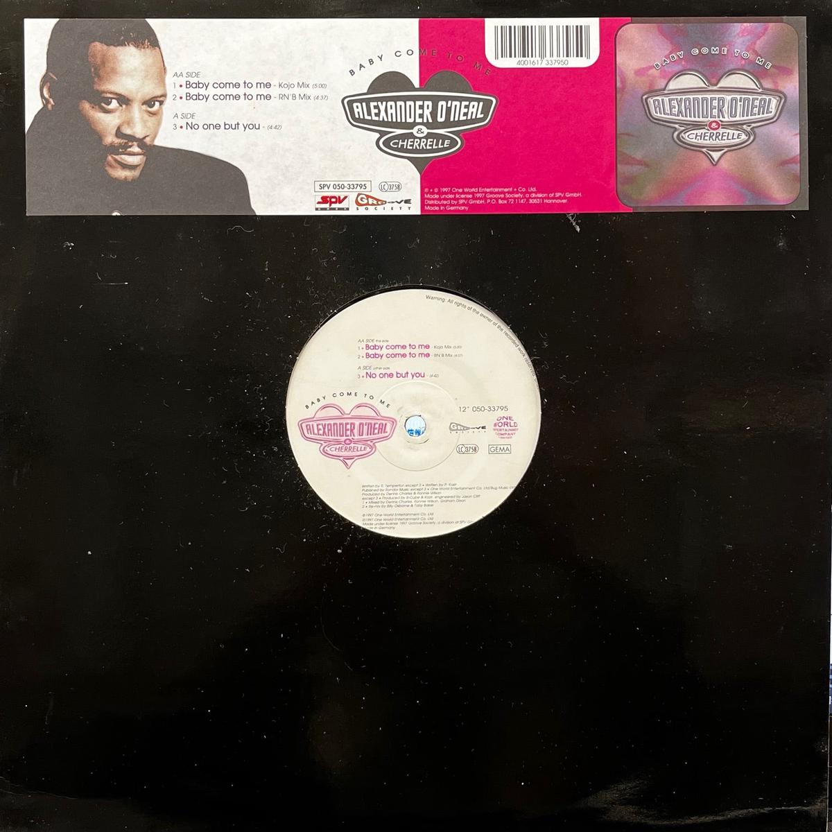 CHERRELLE & ALEXANDER O'NEAL / Baby Come To Me (SPV 050-33795, 12inch)