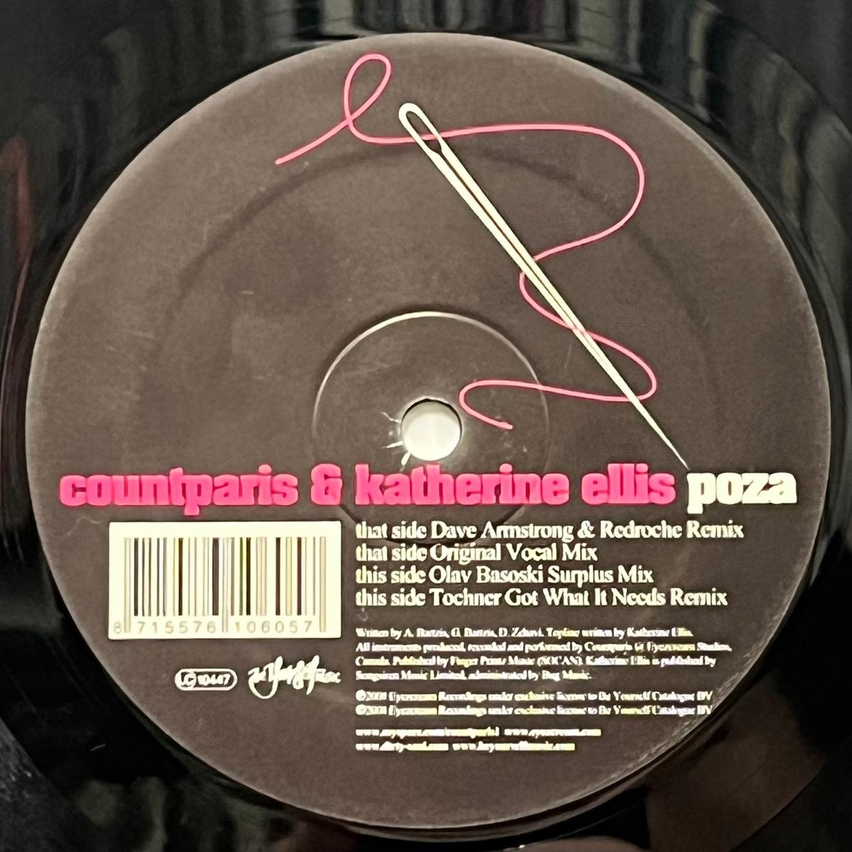 Countparis & Katherine Ellis / Poza (Dirty Soul DIRTY017, 12inch)