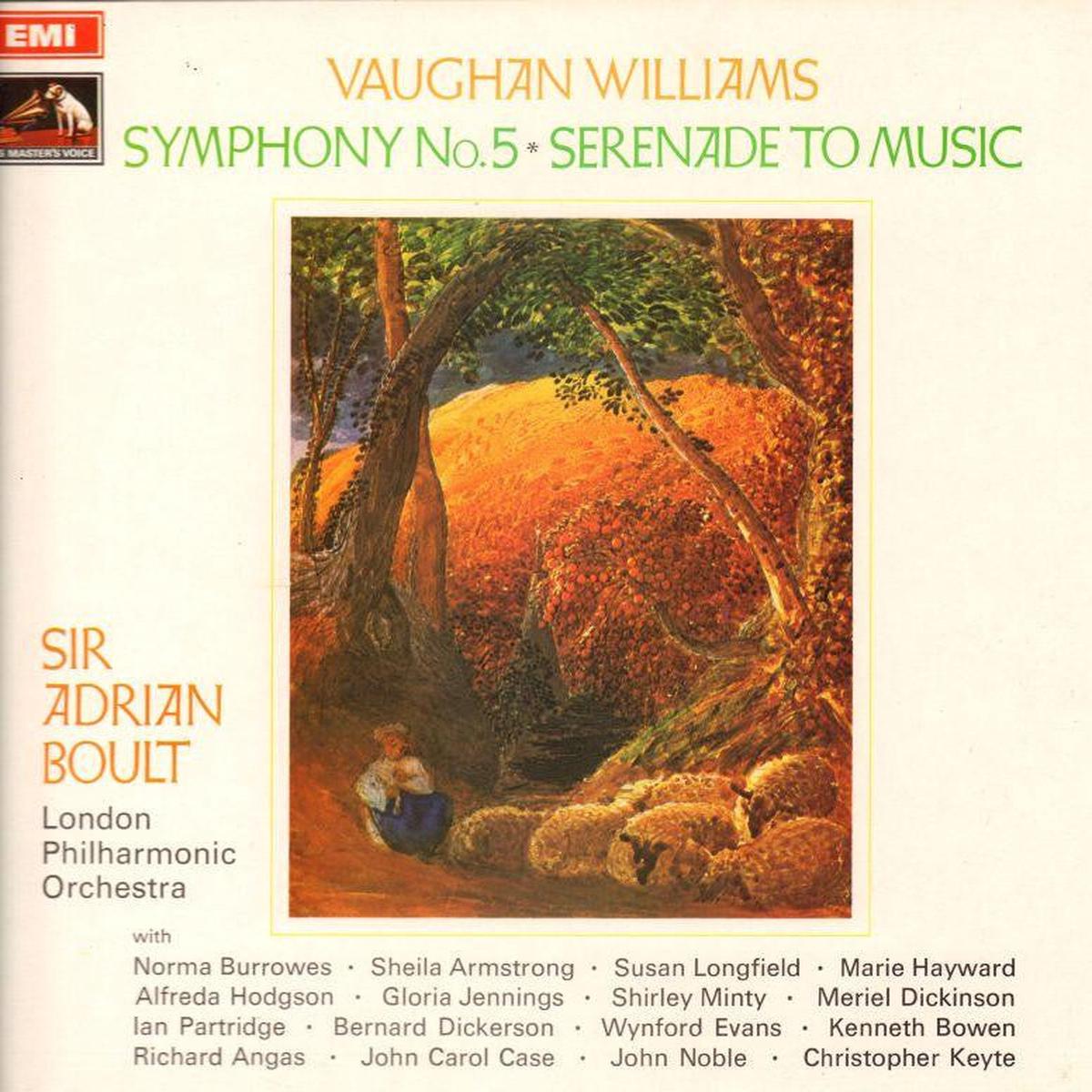 Symphony No 5 Adrian Boult-HMV-Vinyl LP-Ex/NM