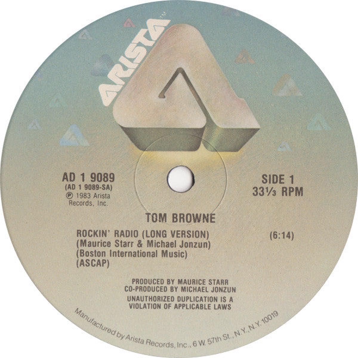 Tom Browne - Rockin  Radio - LP