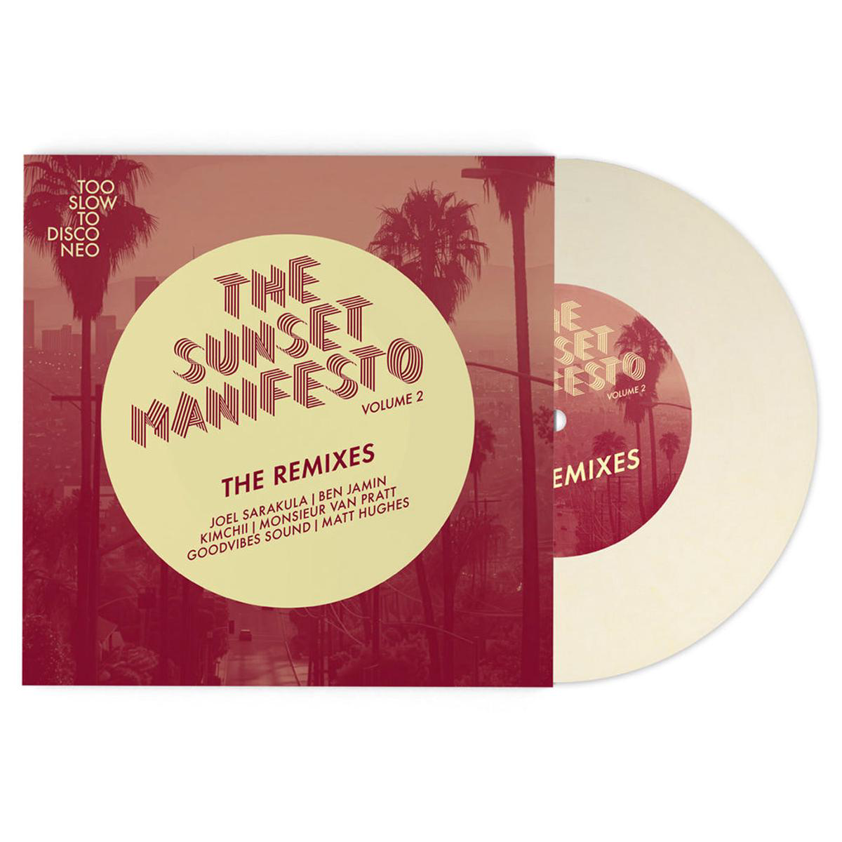VARIOUS 8211 The Sunset Manifesto Volume 2 8211 The Remixes 8211 782178217 8211 Marbled WhiteOpaque Vinyl APR 10