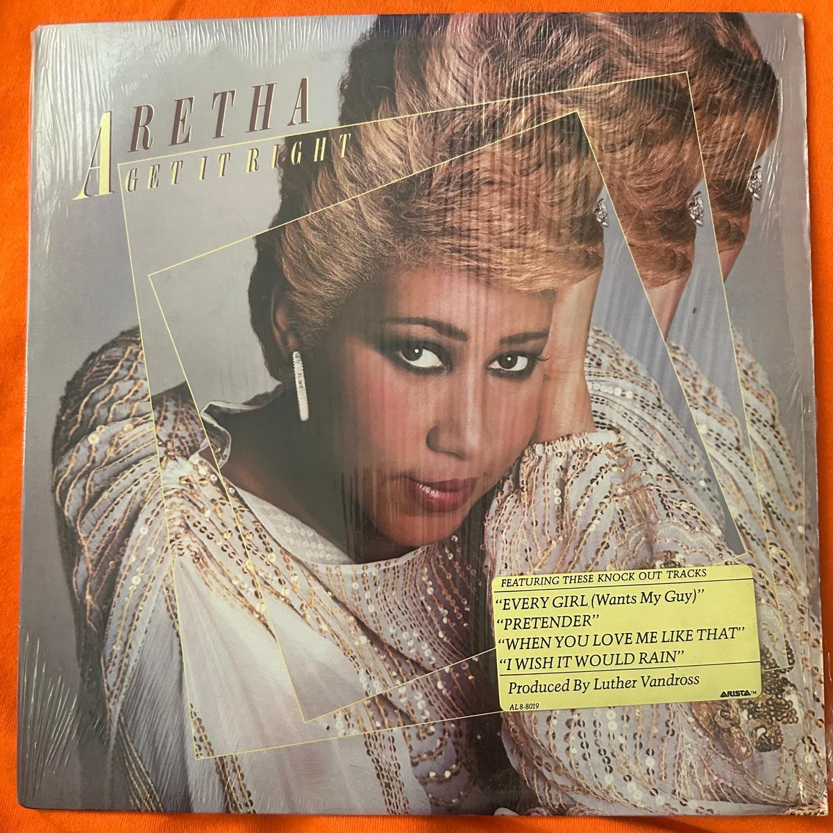 Aretha Franklin - Get It Right LP vinyl original used