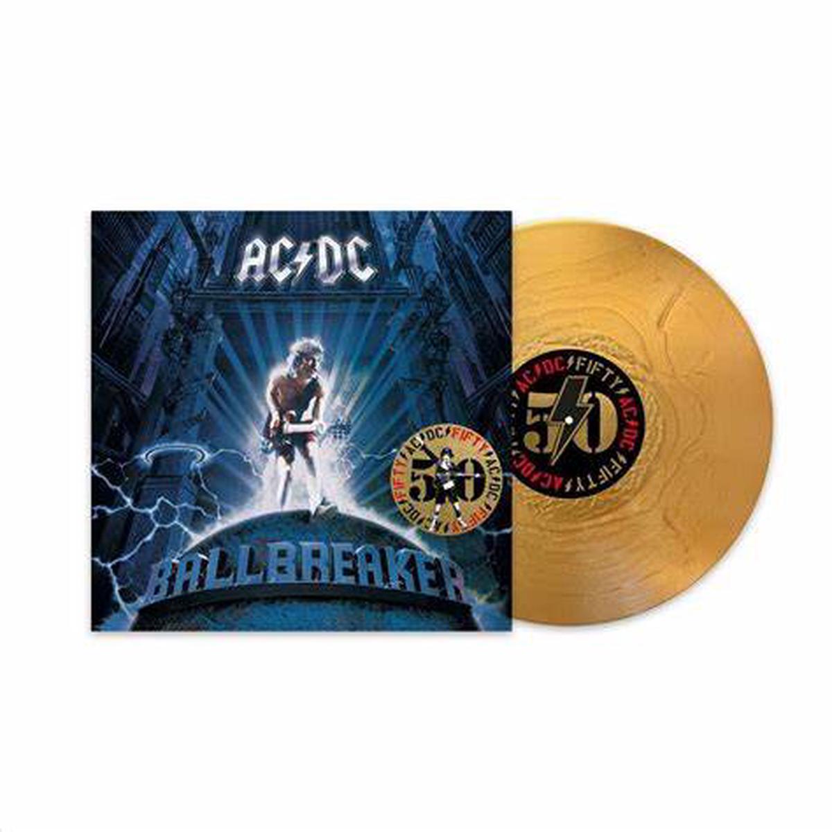 AC/DC Ballbreaker (50th Anniversary Edition, Gold Color Vinyl) - Default Title