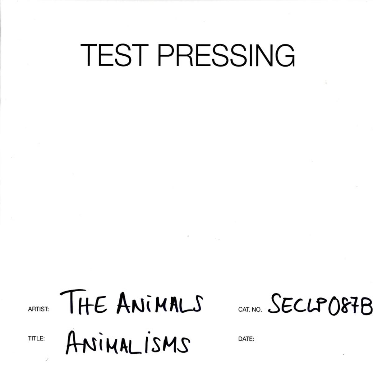 Animalisms-Secret-Vinyl LP Test Pressing-M/M