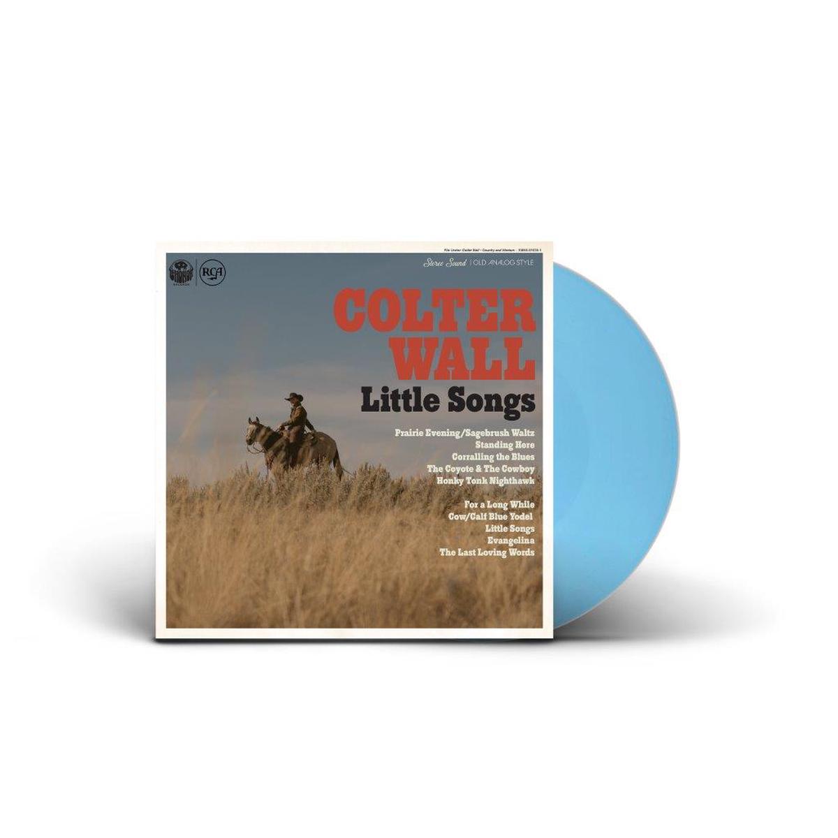 Colter Wall Little Songs (Indie Exclusive opaque baby blue color vinyl) - Default Title