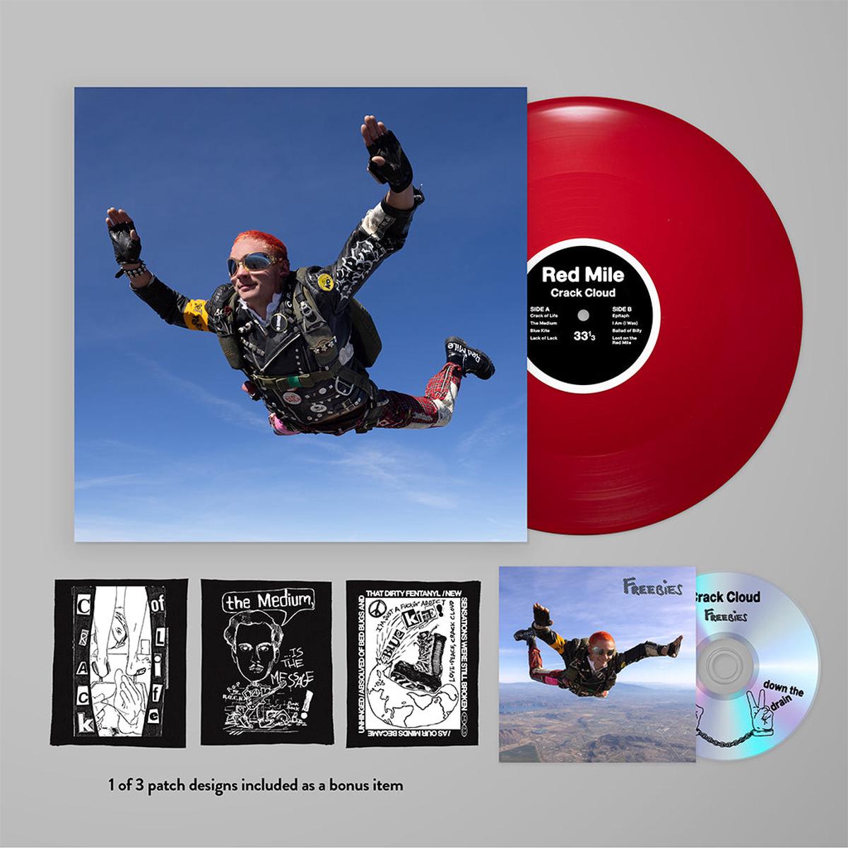 CRACK CLOUD - Red Mile - LP - Vinyl - Dinked Edition #298