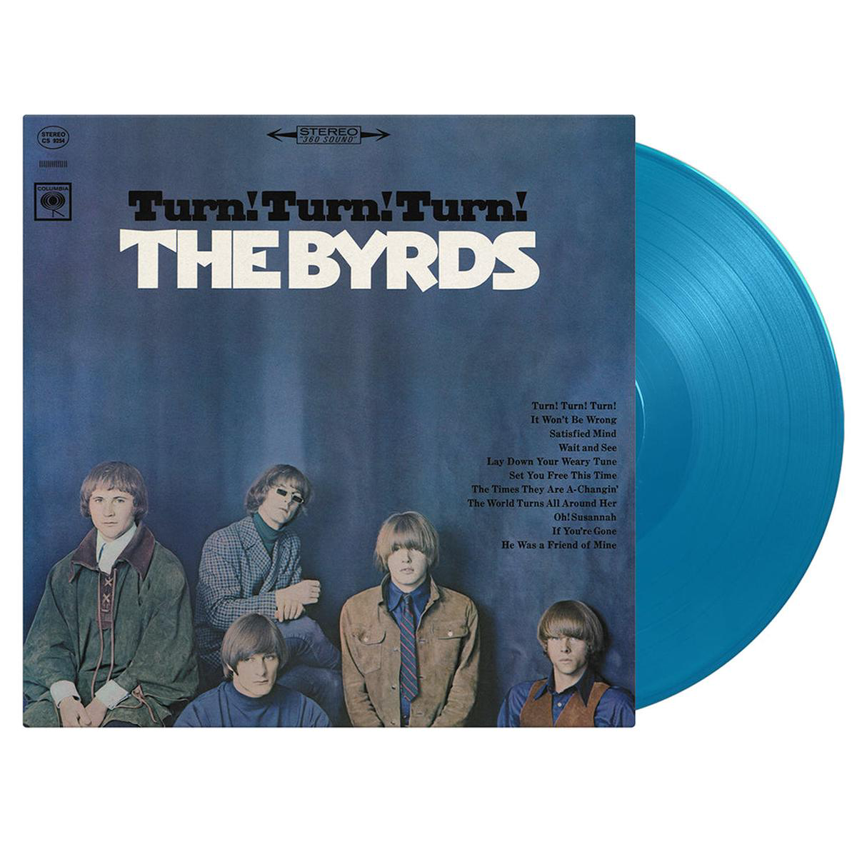 THE BYRDS 8211 Turn Turn Turn (60th Anniversary Edition) 8211 LP 8211 Deluxe 180g Blue Vinyl