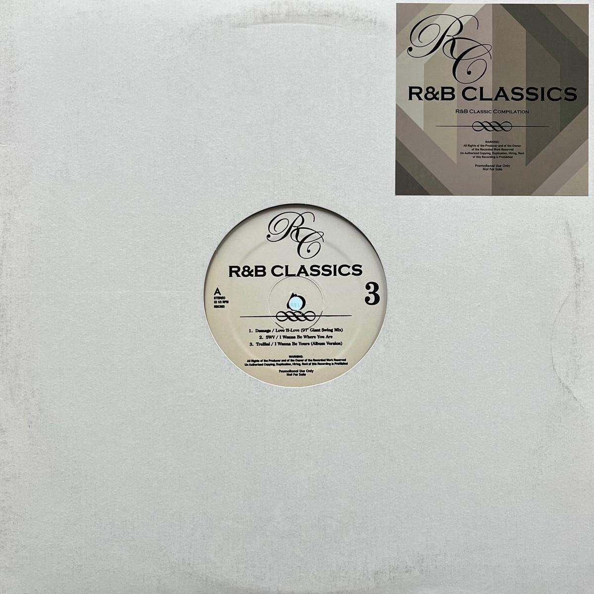 V.A. (DAMAGE, TRELLINI ) / R&B CLASSICS 3 (RBC003, 12inch)