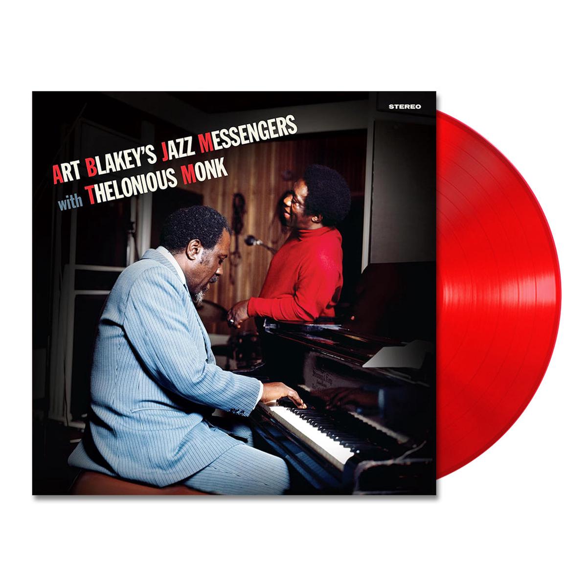 ART BLAKEY - Art Blakey's Jazz Messengers With Thelonious Monk (Reissue with 2 Bonus tracks) - LP - 180g Red Vinyl
