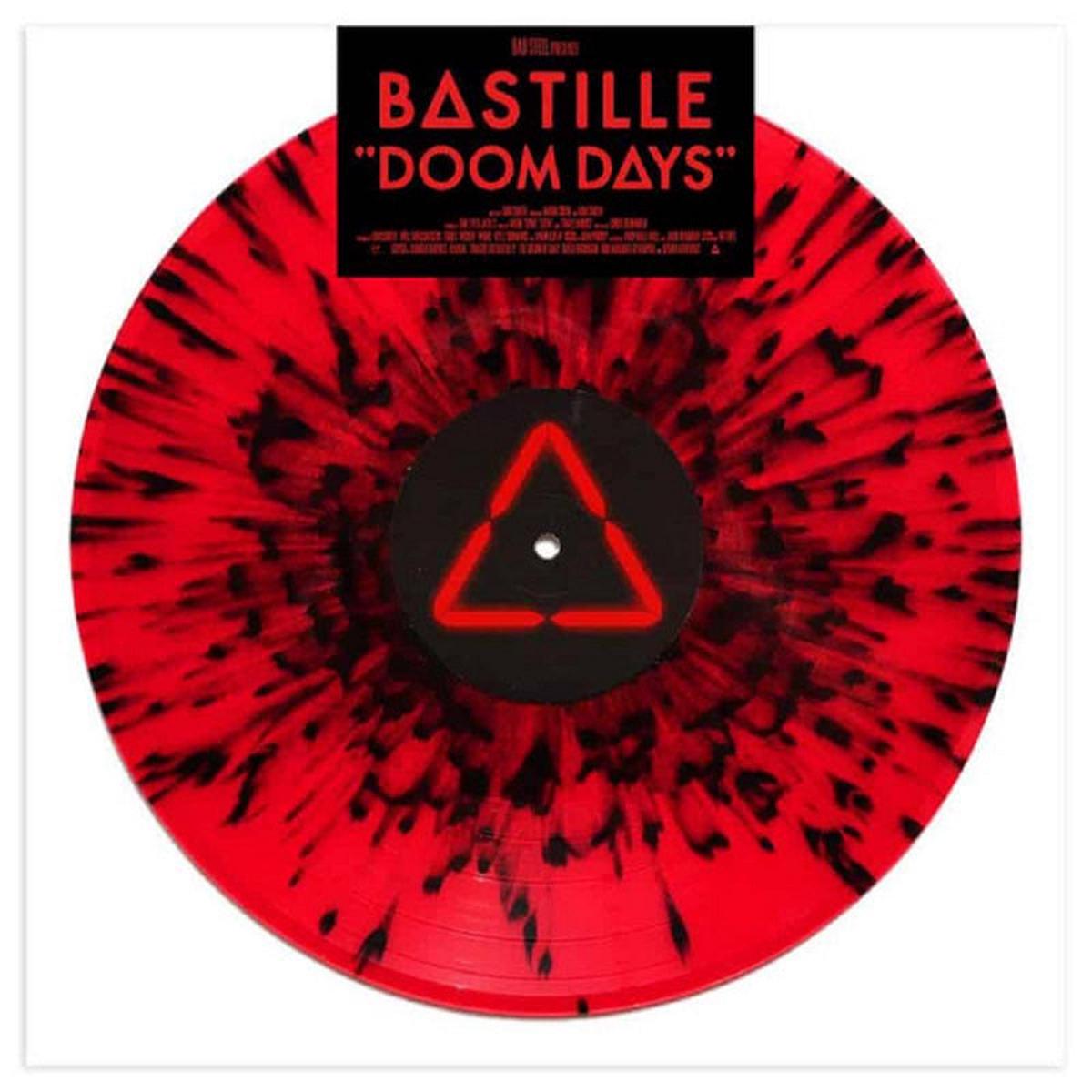 Bastille - Doom Days Vinyl LP Black & Red Splatter Colour 2019 - Default Title