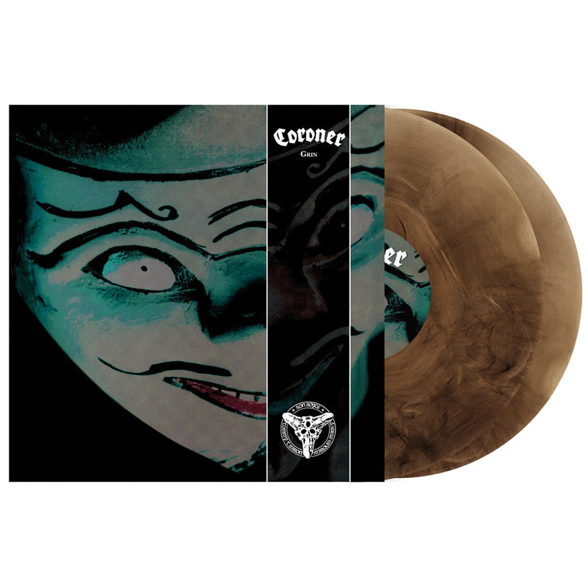 CORONER 8211 Grin (Reissue) 8211 2LP 8211 Marble Coloured Vinyl MAR 20