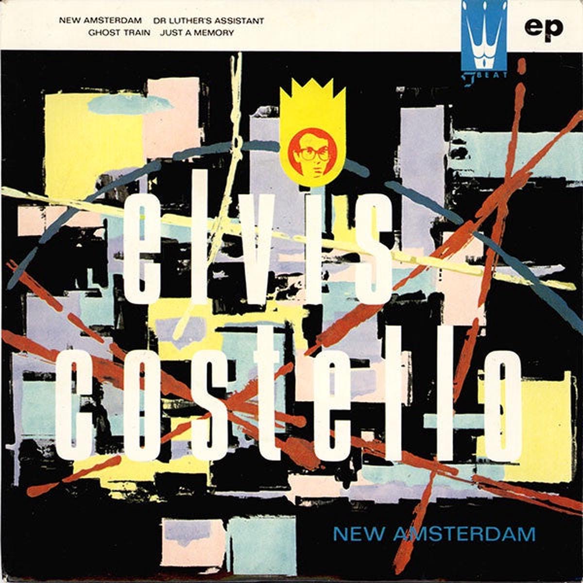 COSTELLO ELVIS-NEW AMSTERDAM 7   EP VG COVER VG+