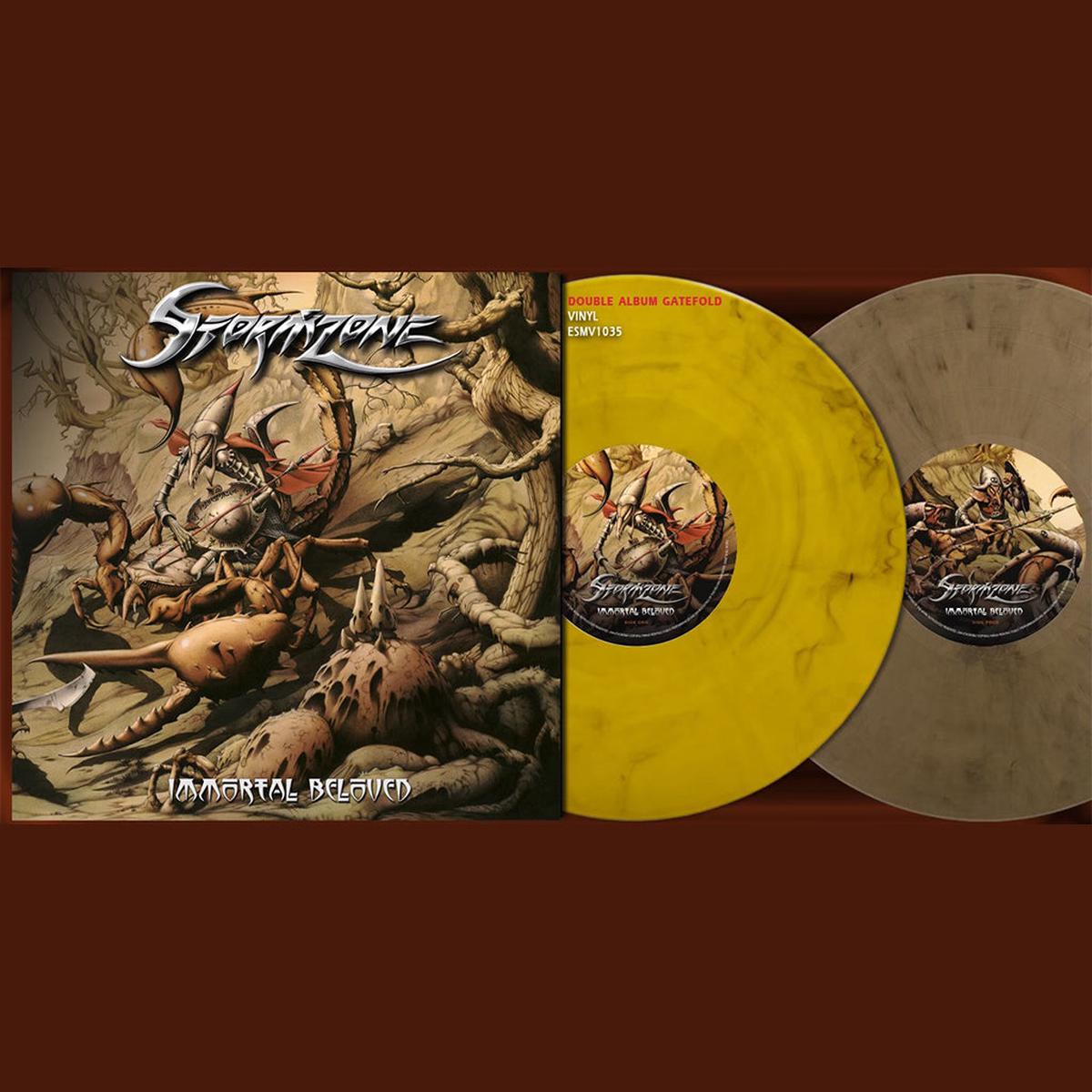 STORMZONE - Immortal Beloved - 2LP - Mimosa Marble Colour / Skull Gold Colour Vinyl [JAN 23]
