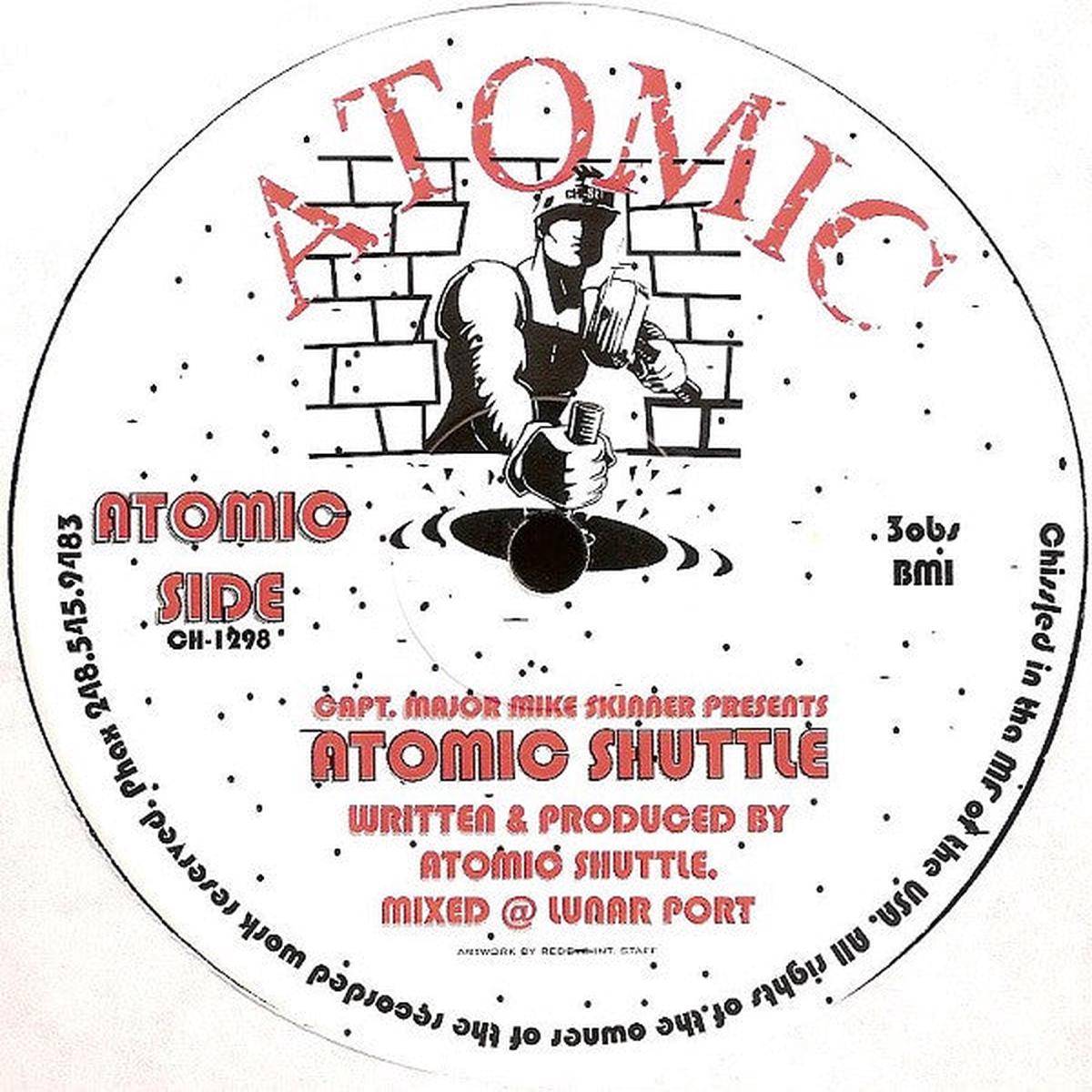Atomic Shuttle (12" VINYL) | Excellent (EX) Generic - - TECHNO / USED *EXCELLENT*
