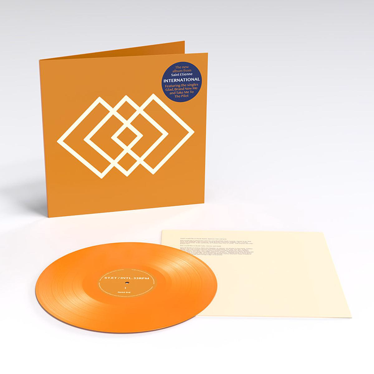 SAINT ETIENNE 8211 International 8211 LP 8211 Gatefold Orange Bio Vinyl