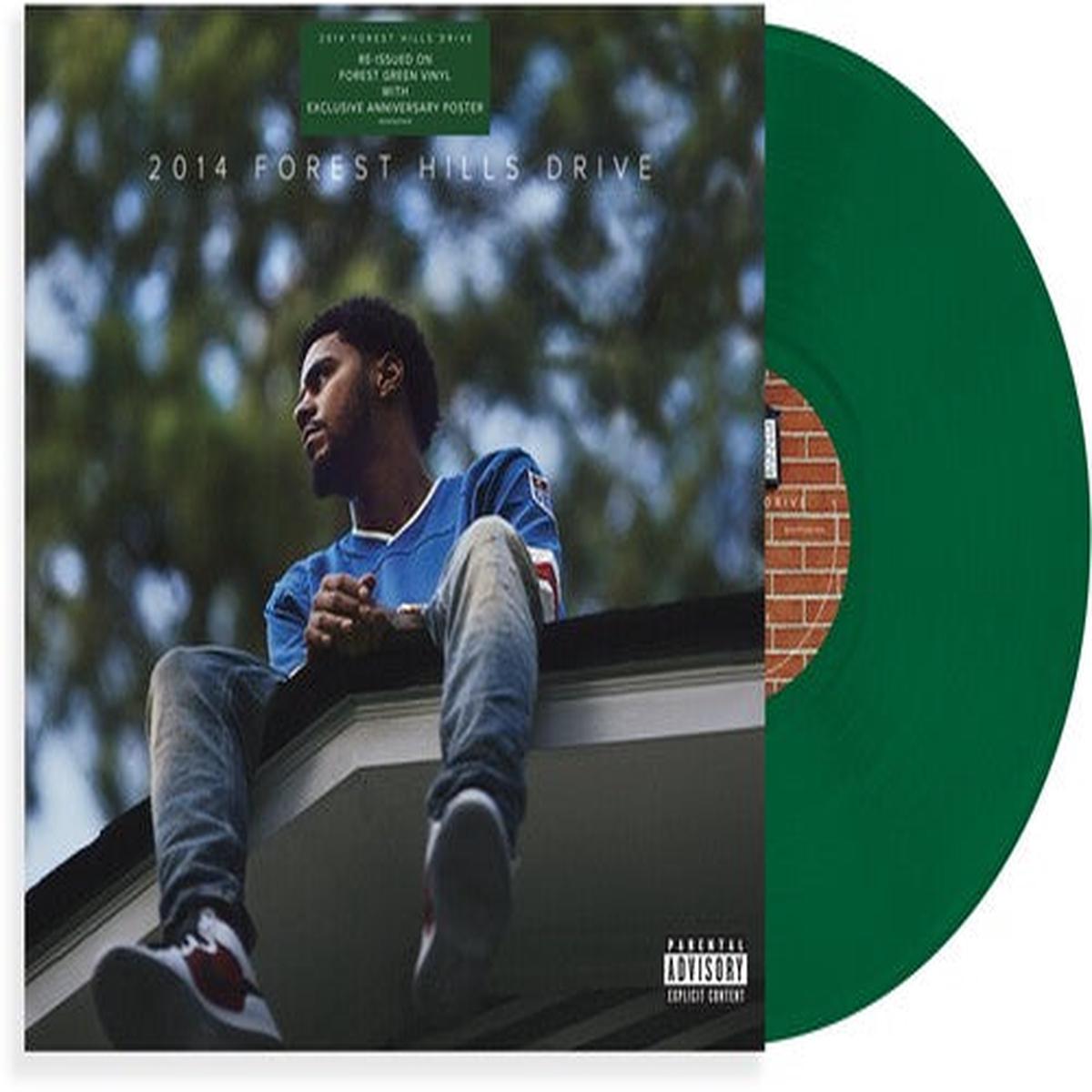 2014 Forest Hills Drive [Explicit Content] (Indie Exclusive, Limited Edition, Colored Vinyl, Green) (2 Lp's) | - Default Title