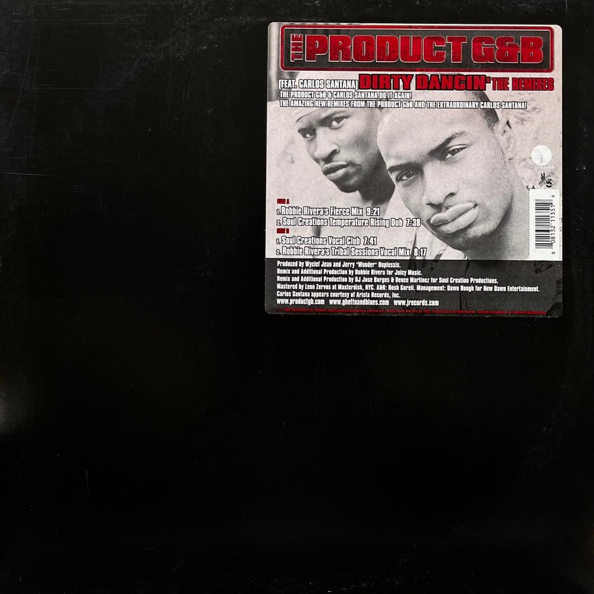 PRODUCT G&B / Dirty Dancin' (Remixes) 80813-21135-1, 12inch