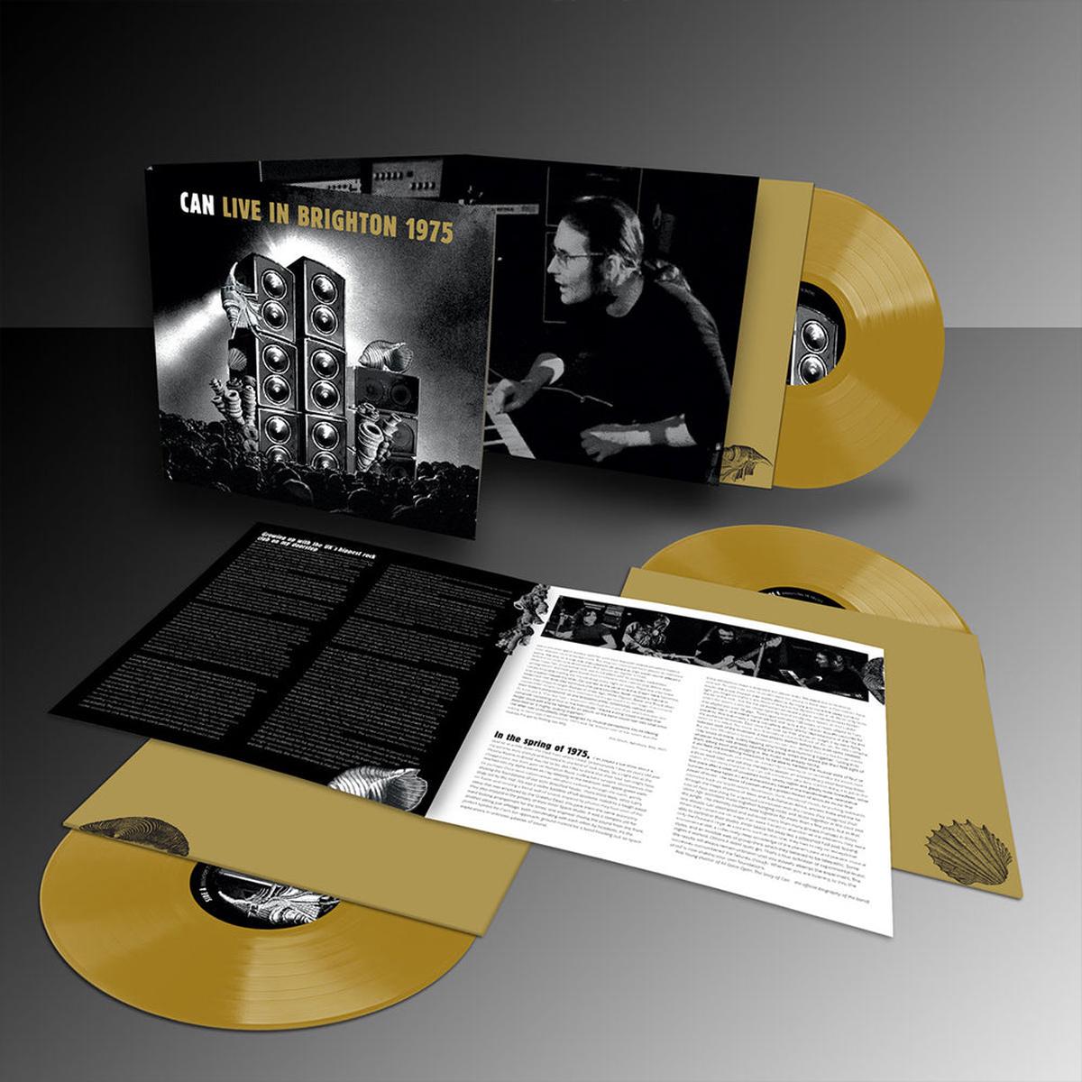 CAN - Live in Brighton 1975 - 3LP - Gold Vinyl - Default Title