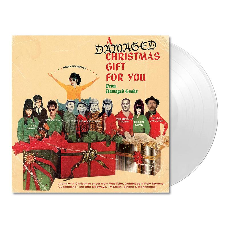 VARIOUS - A Damaged Christmas Gift For You (Repress) - LP - Snowy White Vinyl [NOV 29]