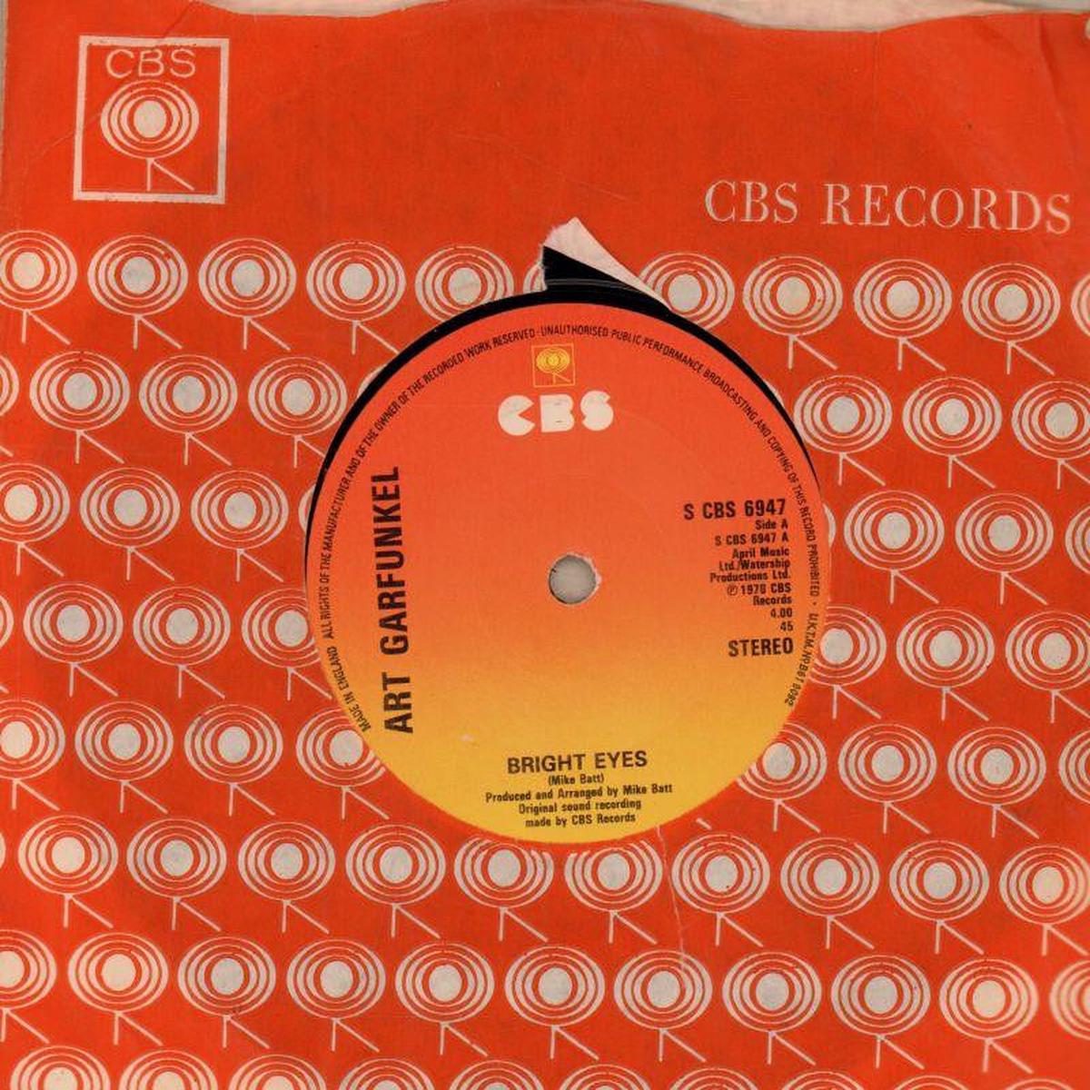 Art Garfunkel-Bright Eyes-7  Vinyl-VG/VG
