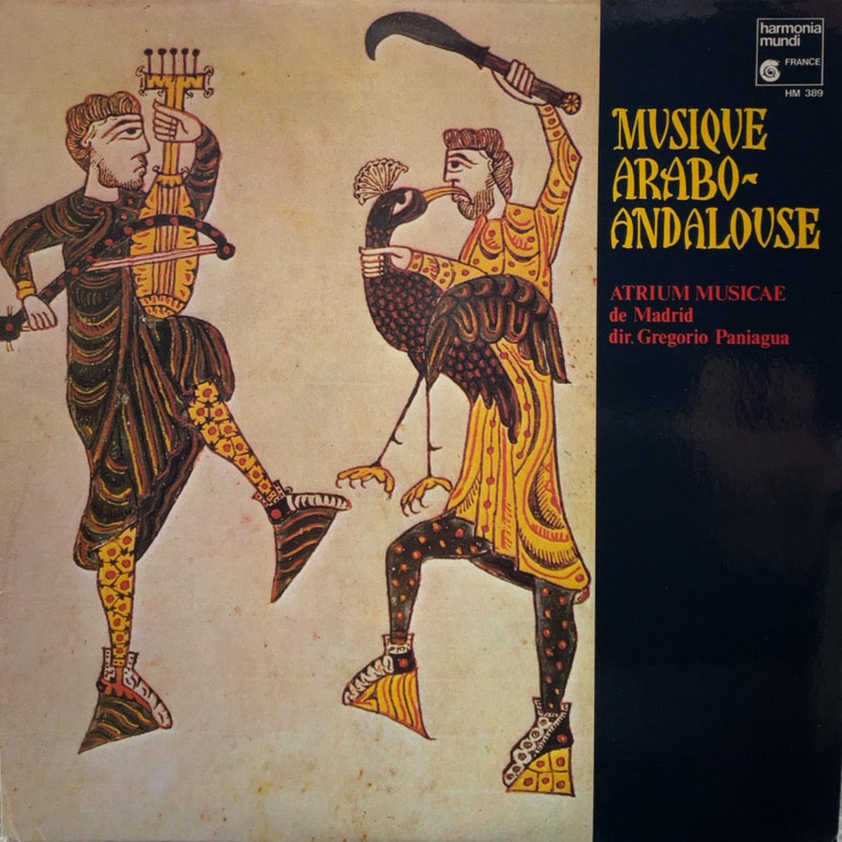 ATRIUM MUSICAE DE MADRID / Musique Arabo-Andalouse ( Harmonia Mundi France HM 389, LP)