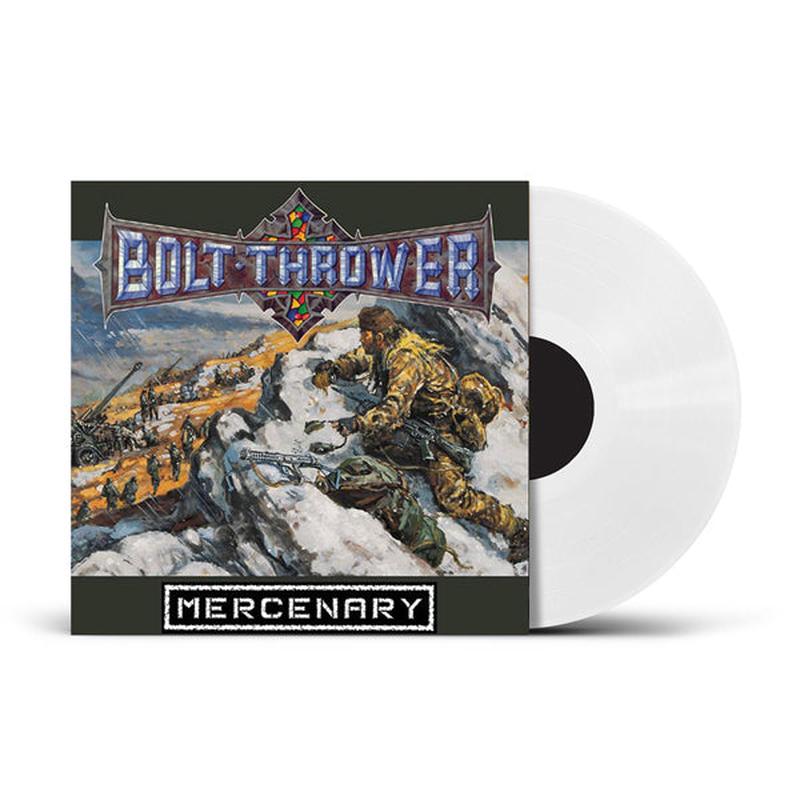 BOLT THROWER - Mercenary (PHD Exclusive Reissue) - LP - White Vinyl [MAR 20]