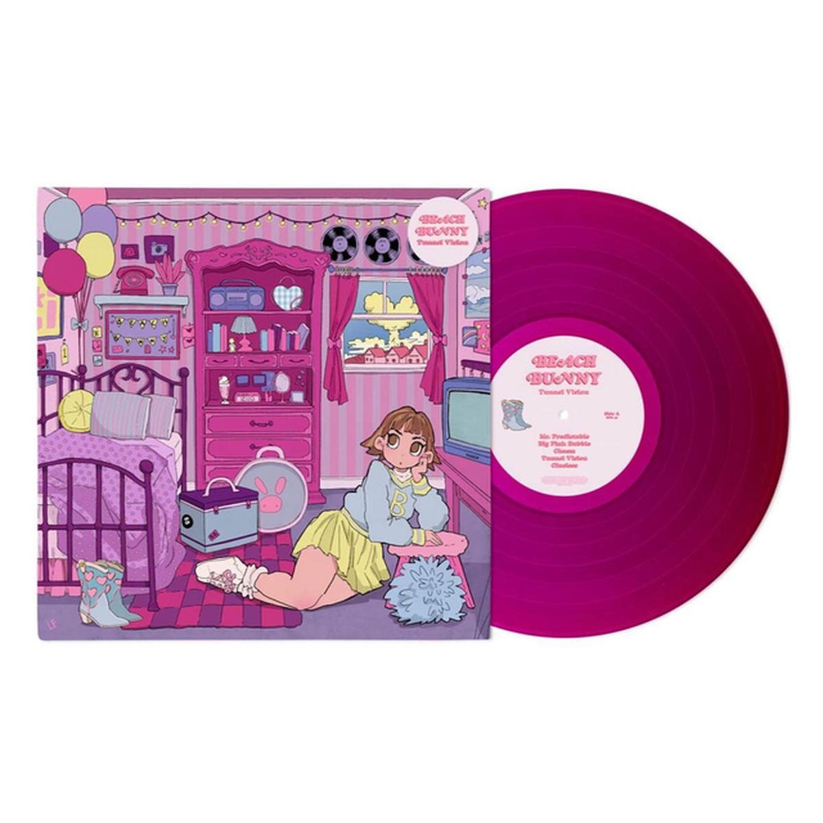 BEACH BUNNY - Tunnel Vision - LP - Magenta Vinyl