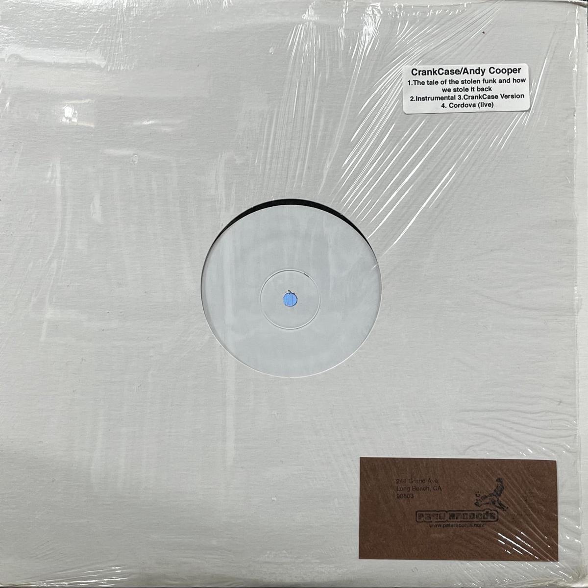 CRANKCASE / The Tale Of The Stolen Funk And How We Stole It Back (PTE06, 12inch)
