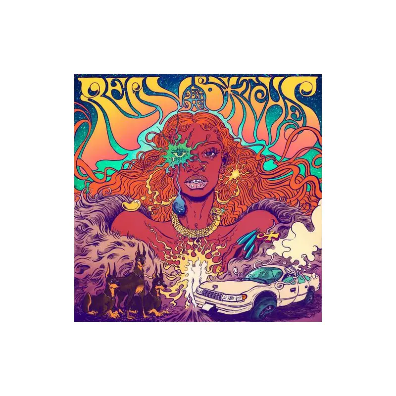 REAL B-TCHES DON'T DIE! - Neon Violet - Vinyl LP (Violet)