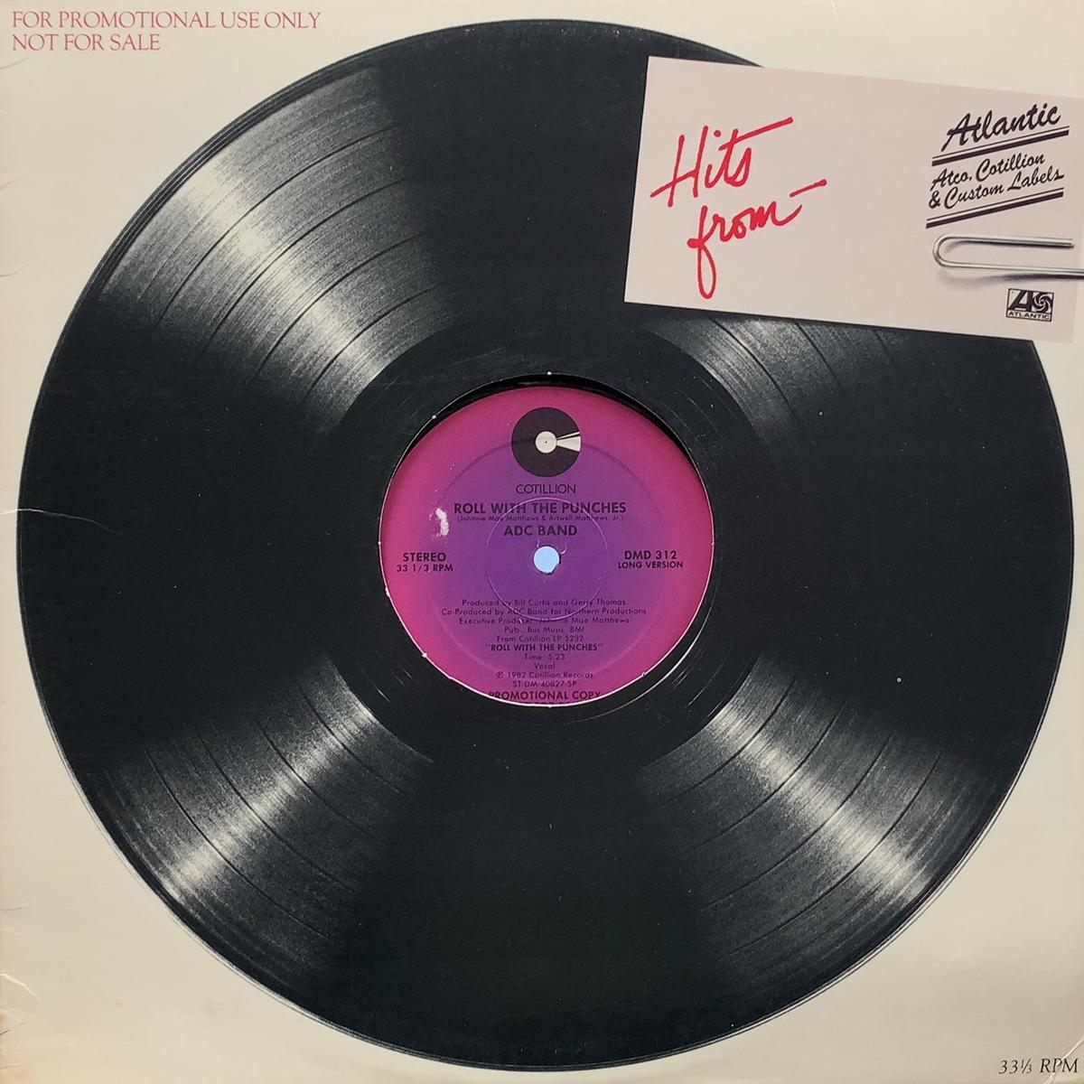 ADC BAND / Roll With The Punches (DMD 312, 12inch)