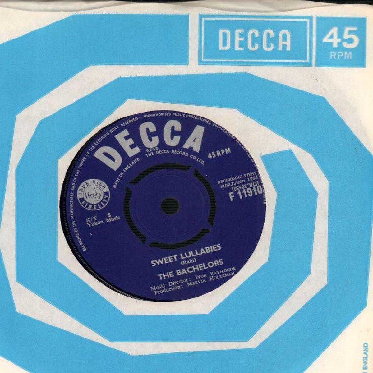 Sweet Lullabies-Decca-7  Vinyl-Ex/VG+
