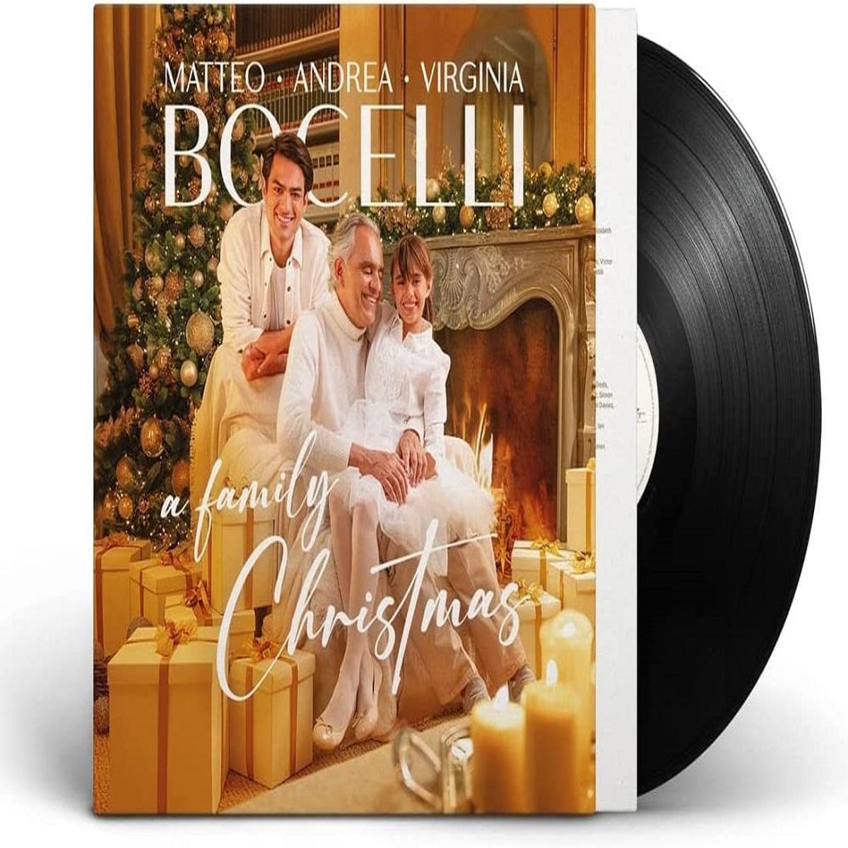 Andrea, Matteo, Virginia Bocelli A Family Christmas Vinyl LP 2022 - Default Title