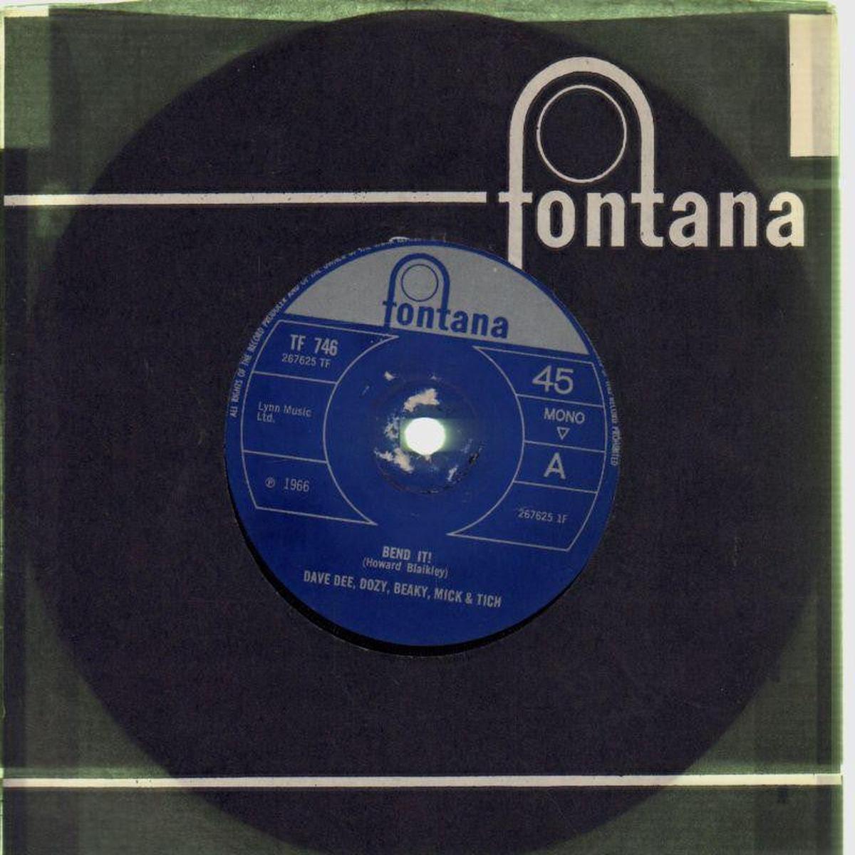 Bend It-Fontana-7  Vinyl-VG/VG