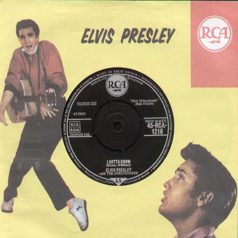 Are You Lonesome Tonight / I Gotta Know