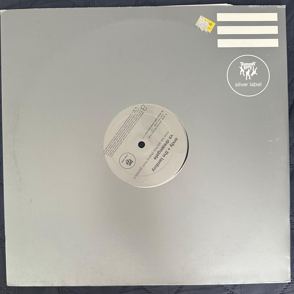 Andy + The Lamboy vs dream gate - now we are free 12" single by Tommy boy LP vinyl used