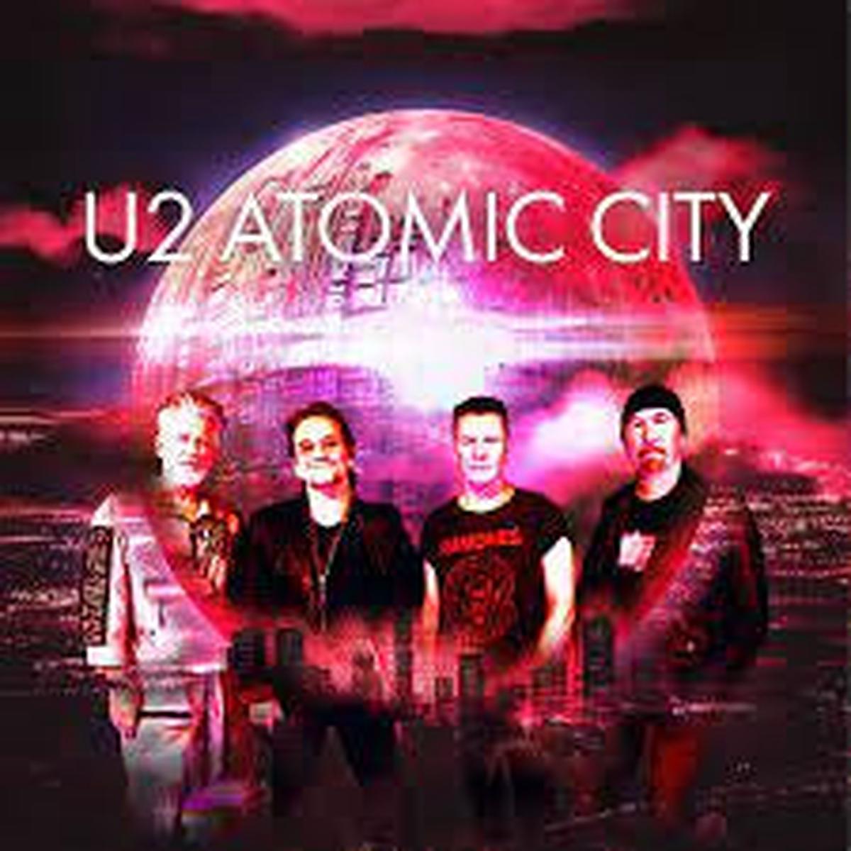 U2-ATOMIC CITY PHOTOLUMINESCENT VINYL 7  *NEW*