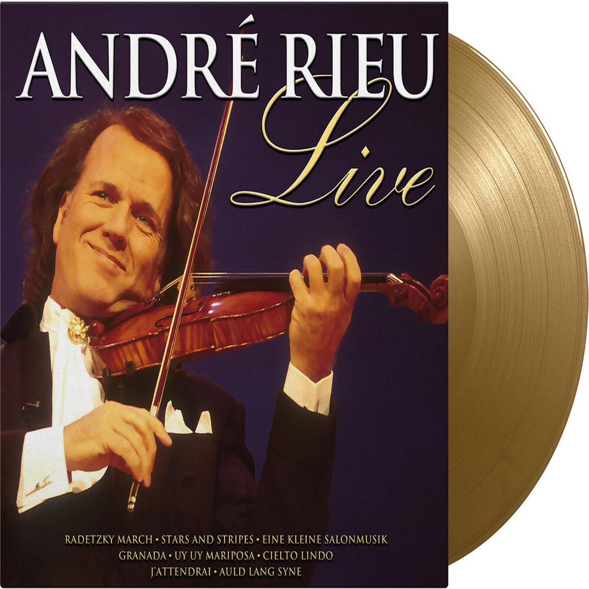Andre Rieu Live Vinyl LP Gold COlour 2021 - Default Title