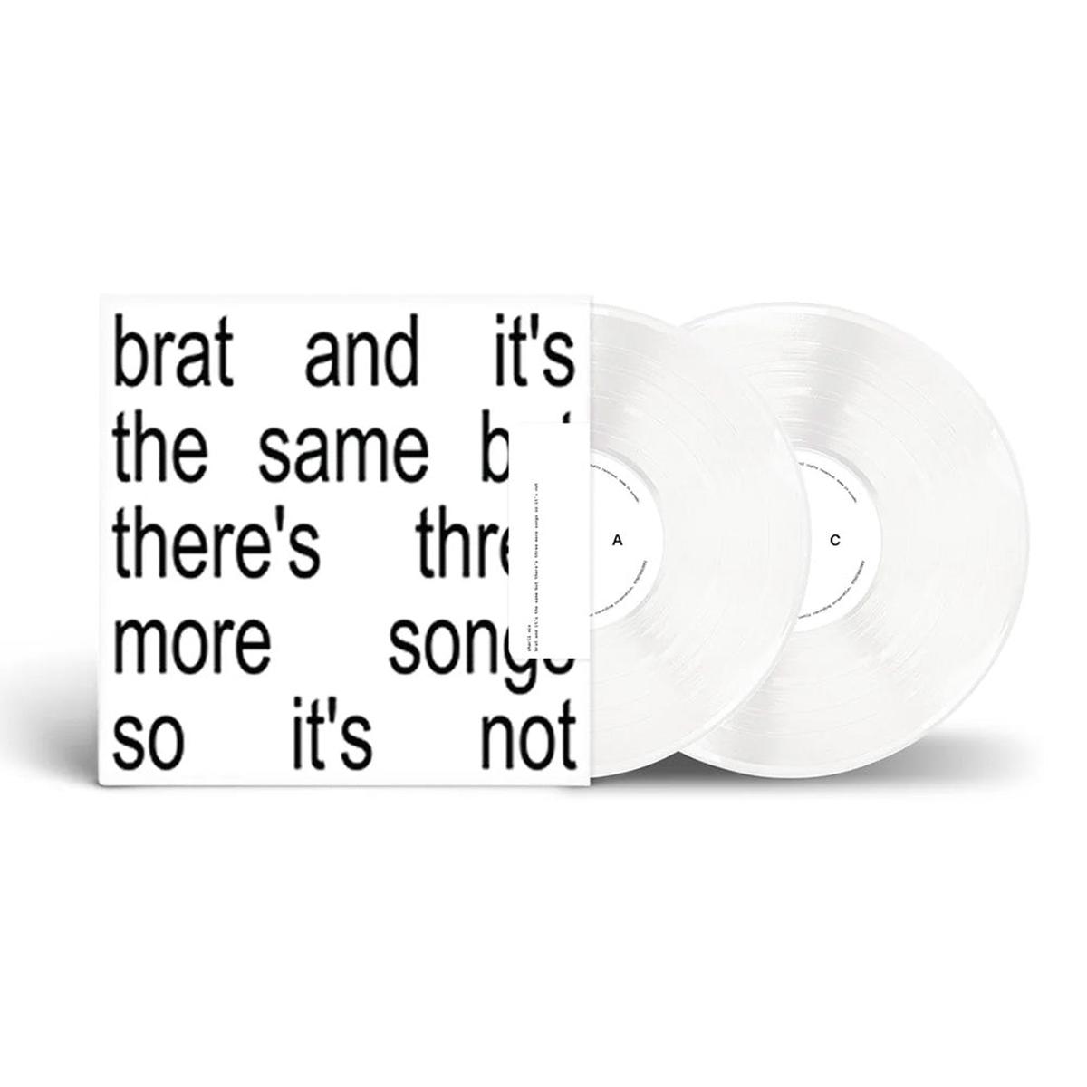 Brat and its the same but theres three more songs so its not [2LP]
