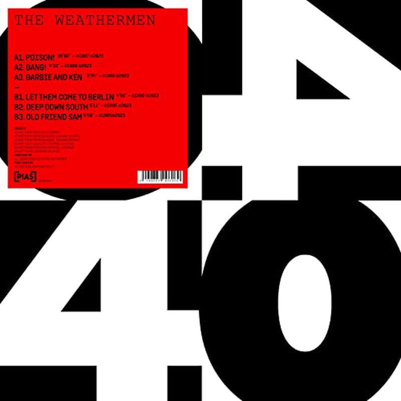 The Weathermen - (Pias) 40 [VINYL]