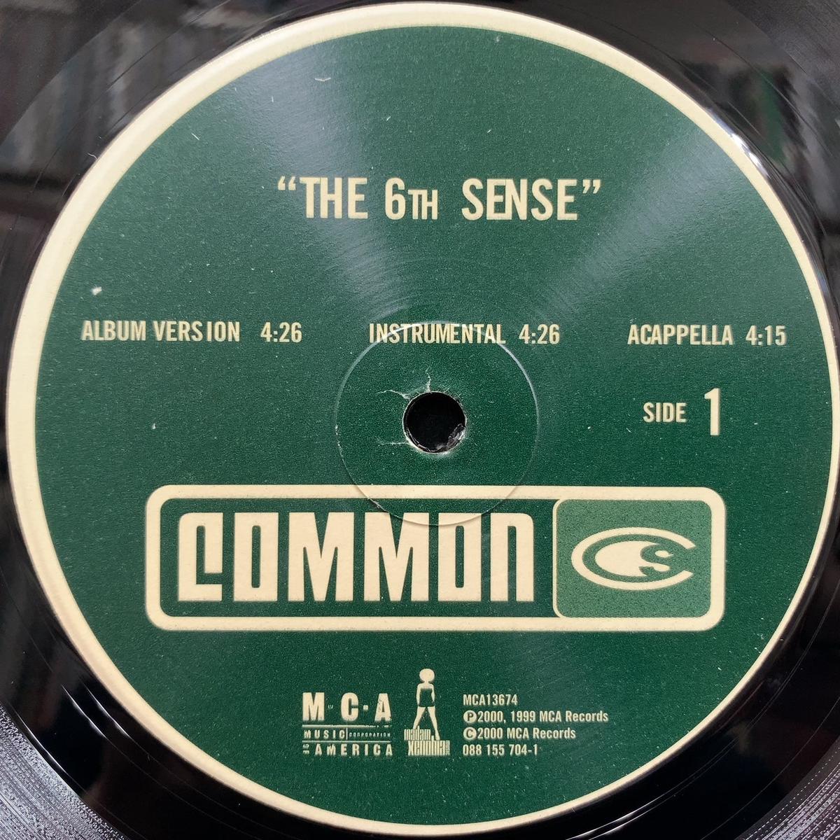 COMMON / The 6th Sense / Dooinit (088 155 704-1, 12inch)