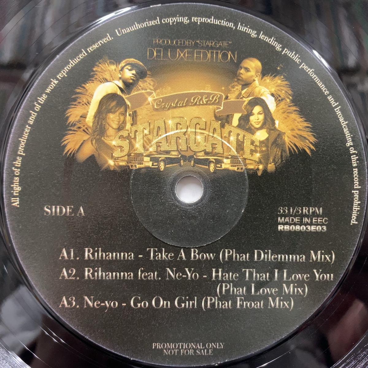 V.A. (RIHANNA, NE-YO) / Crystal R&B Deluxe Edition Remixes Of "Stargate" (RB0803E03, 12inch)