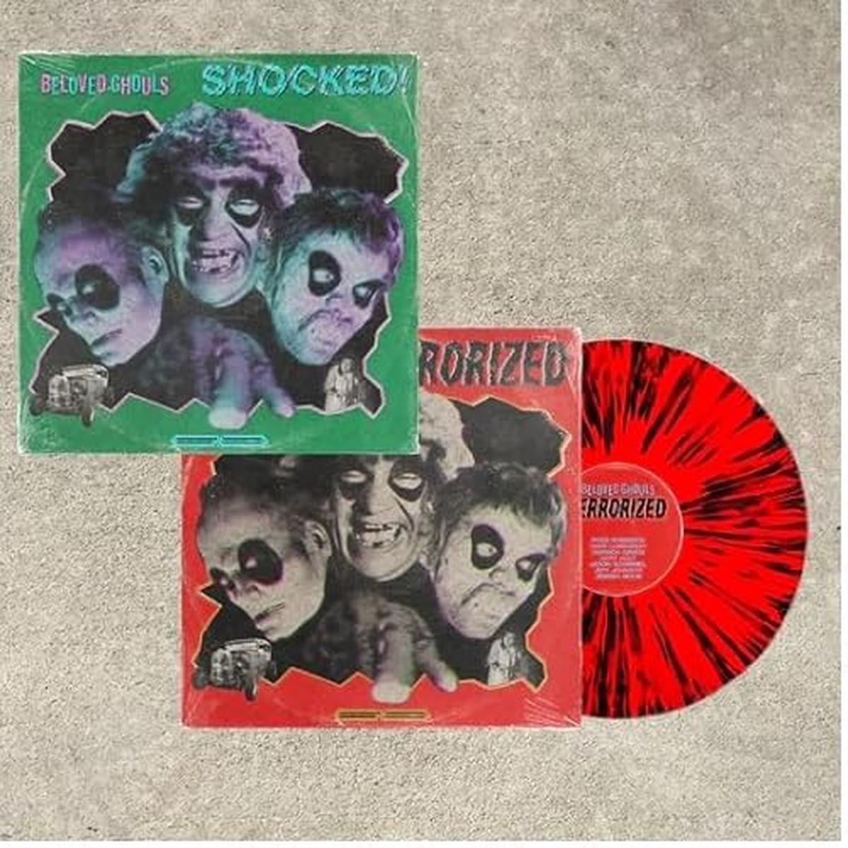 Beloved Ghouls - Terrorized/Shocked (Red W/ Black Splatter Vinyl) ((Vinyl)) - Default Title