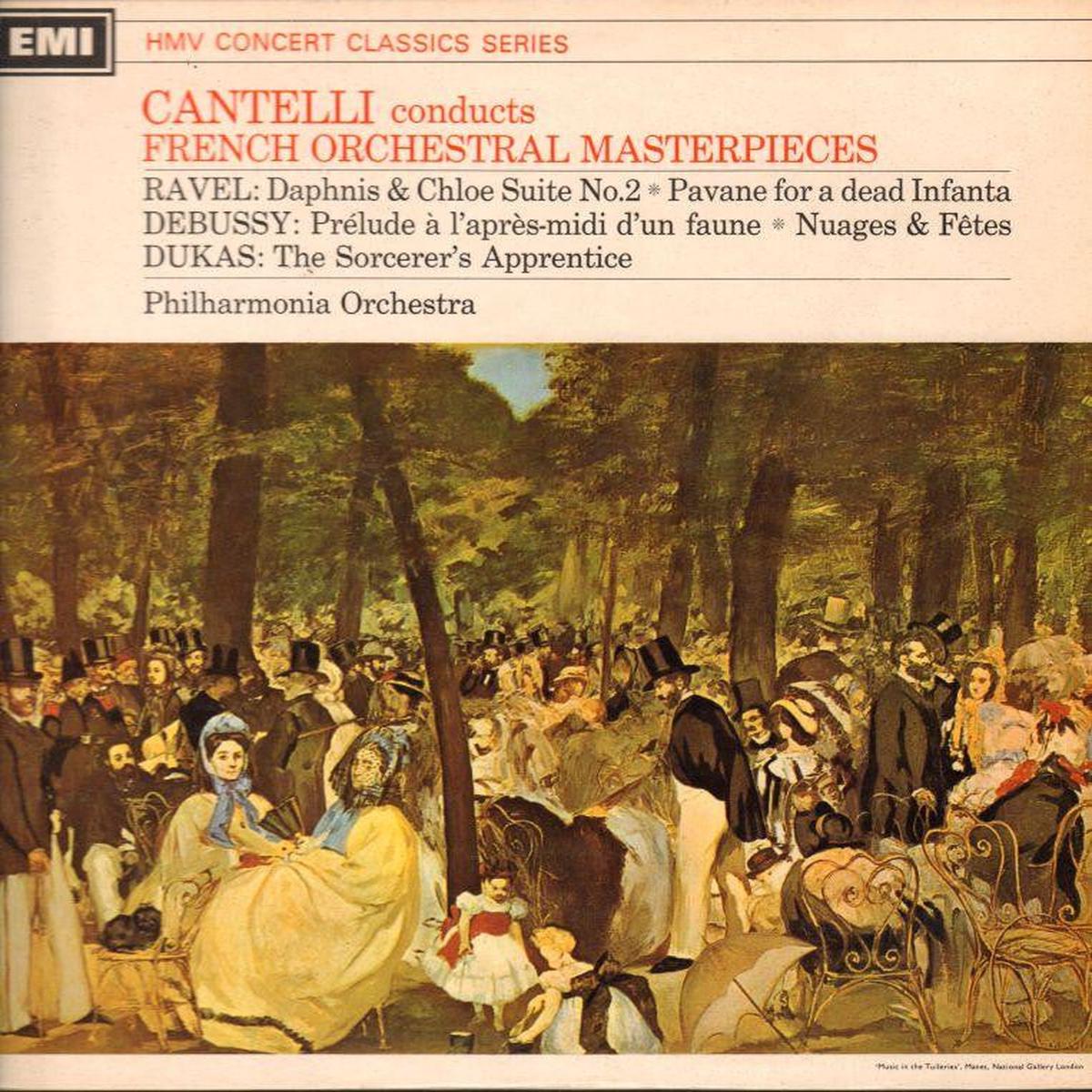 Conducts French Orchestra Masterpeices-EMI-Vinyl LP-VG/VG