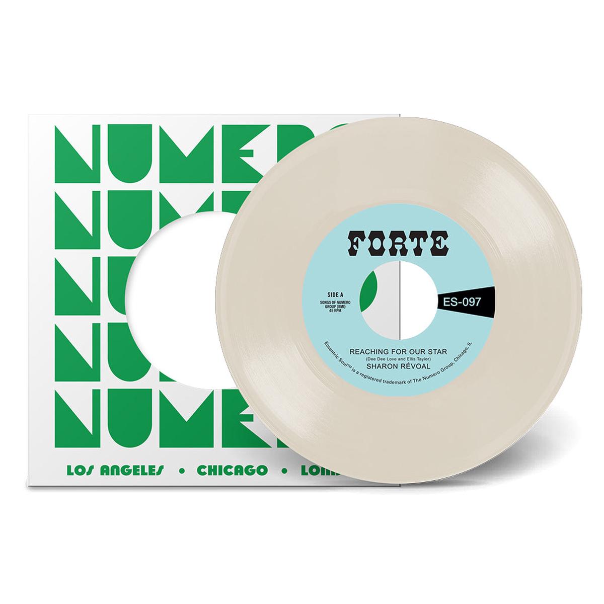 SHARON REVOAL - Reaching For Our Star b/w Run Between The Raindrops (While My Teardrops Fall) - 7'' - Semi-Opaque Natural Vinyl [NOV 15]