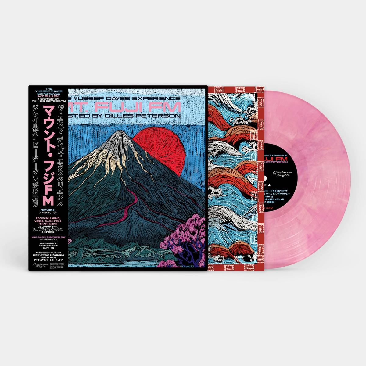 THE YUSSEF DAYES EXPERIENCE 8211 MT Fuji FM Hosted By Giles Peterson 8211 LP 8211 Marble Shibazakura Pink Vinyl DEC 5